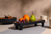 Alamkari India Wooden Wooden Platter on legs